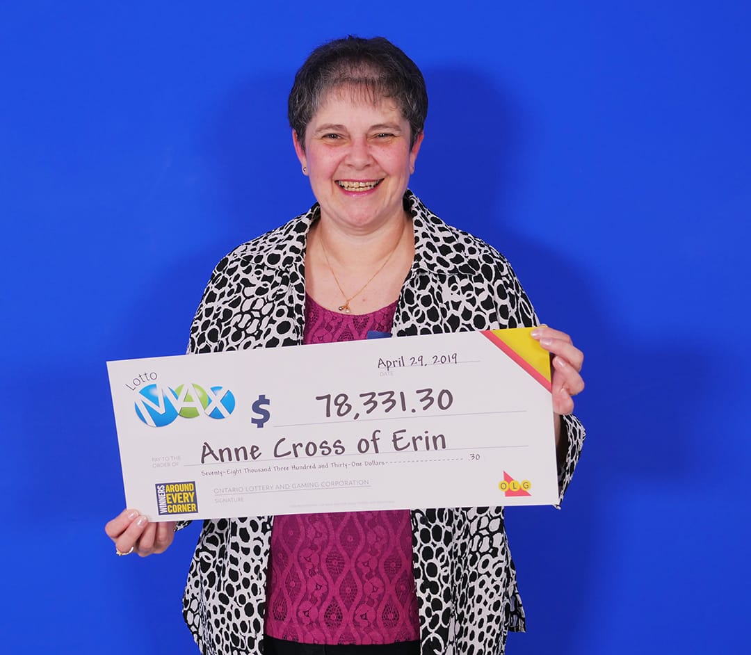 Lottery  winner from Erin