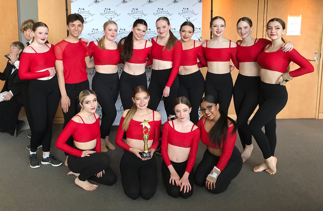EDHS dance team ‘bedazzles’ at competition