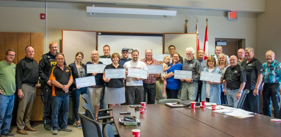 Wellington County Tow Group donated $80,000 to local hospitals, charities and organizations