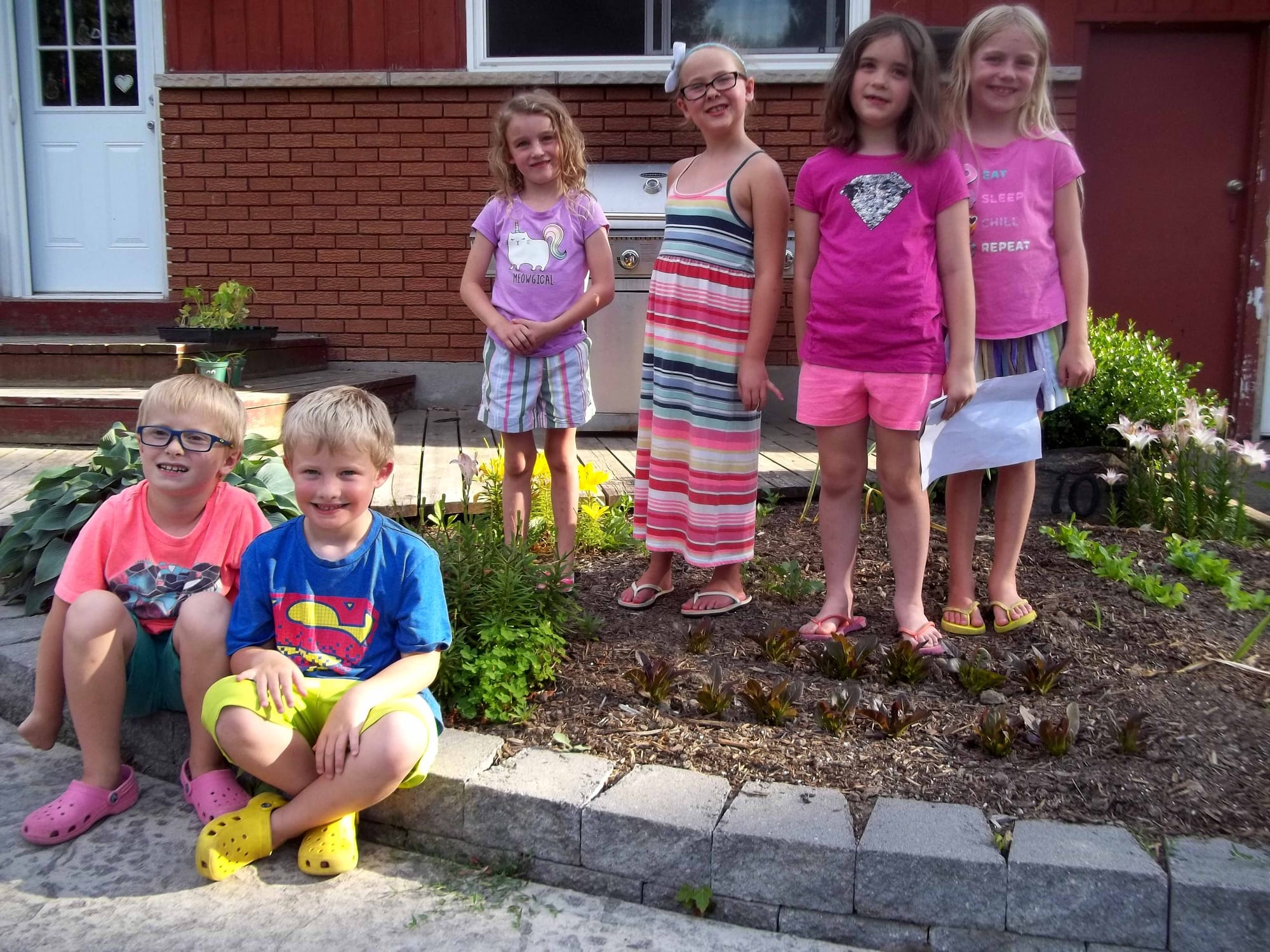 Gardening scavenger hunt