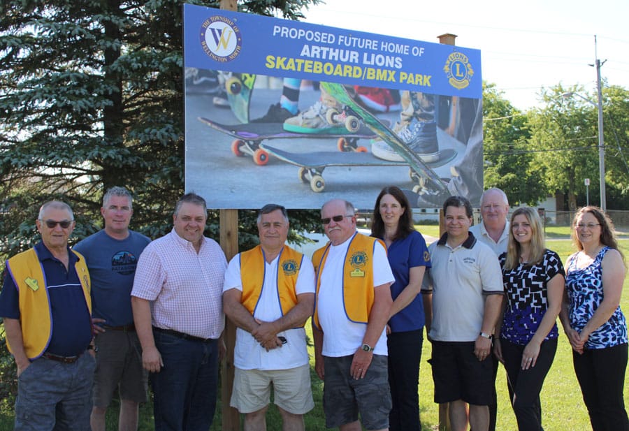 Fundraising has begun for Arthur Lions Skateboard and BMX Park