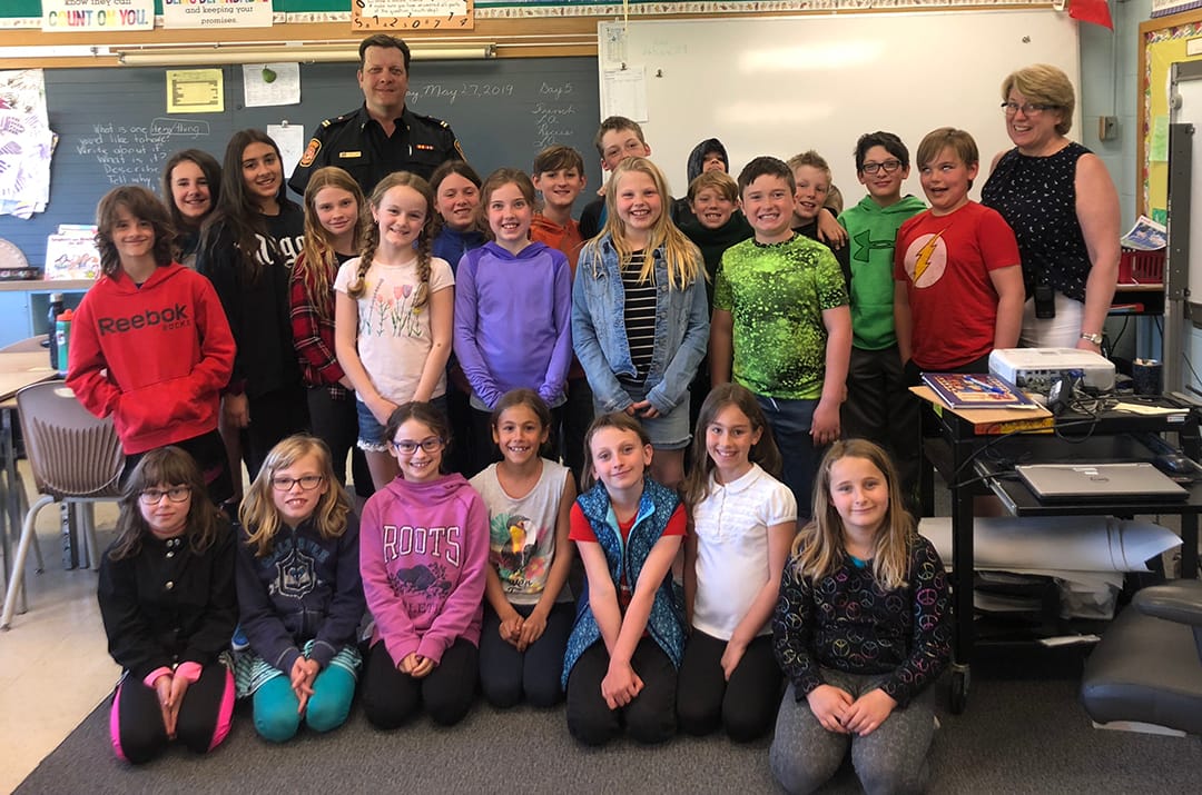 Fire education stresses home fire escape plans