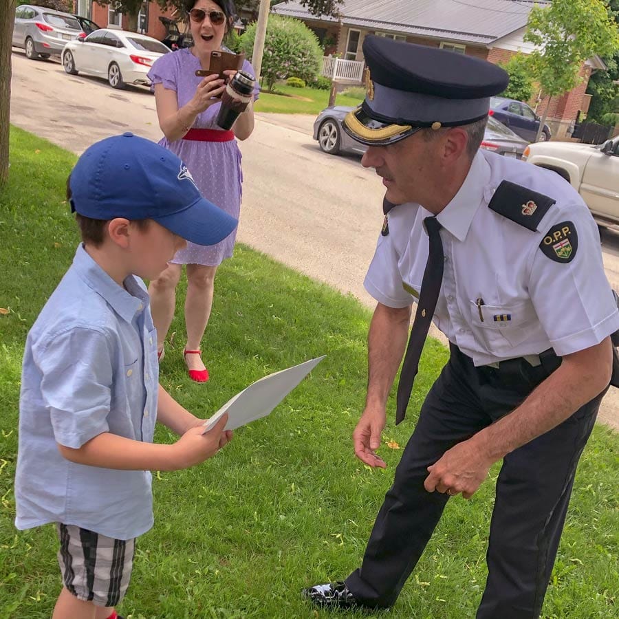 Youth recognized for video submission