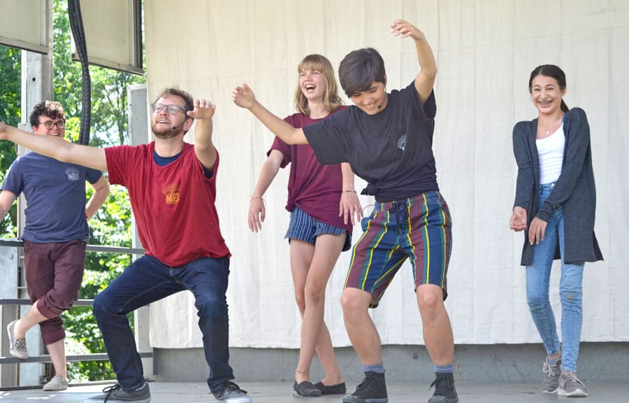 Improv group part of Wellington Word Fest at Hillsburgh Library