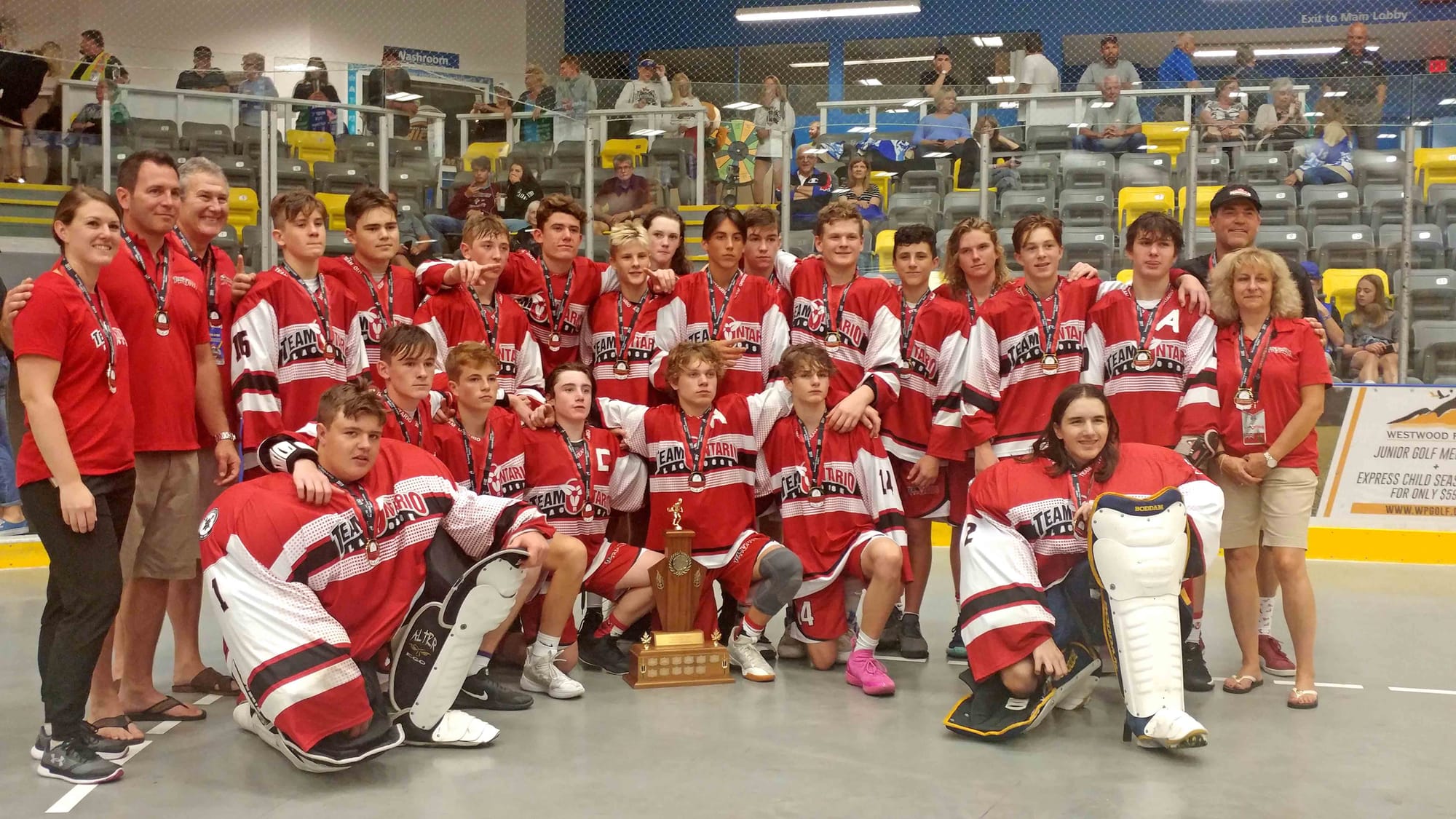Robertson helps Team Ontario earn gold