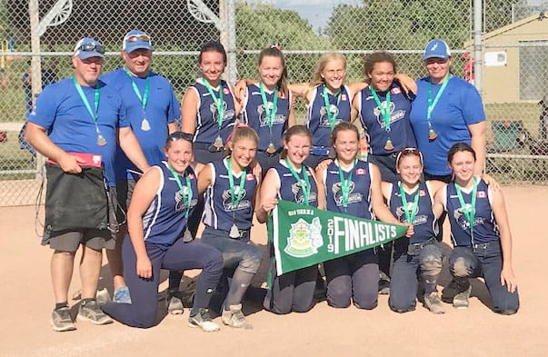 14U Arthur Twisters rep team win silver at Provincial Softball Championships