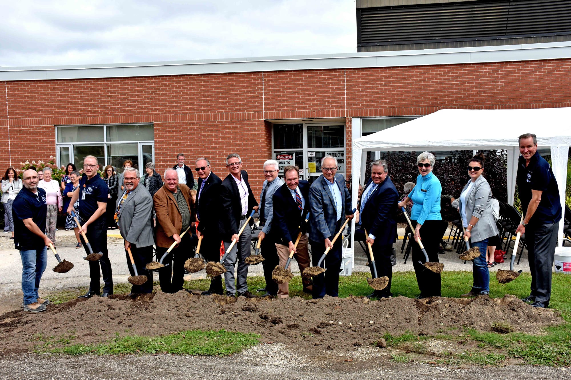 $18.5-million expansion  officially underway at Louise Marshall Hospital