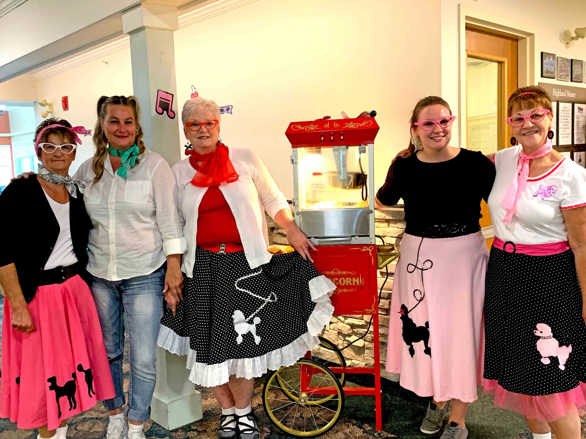 Turning back the clock and celebrating the ‘50s at Highland Manor