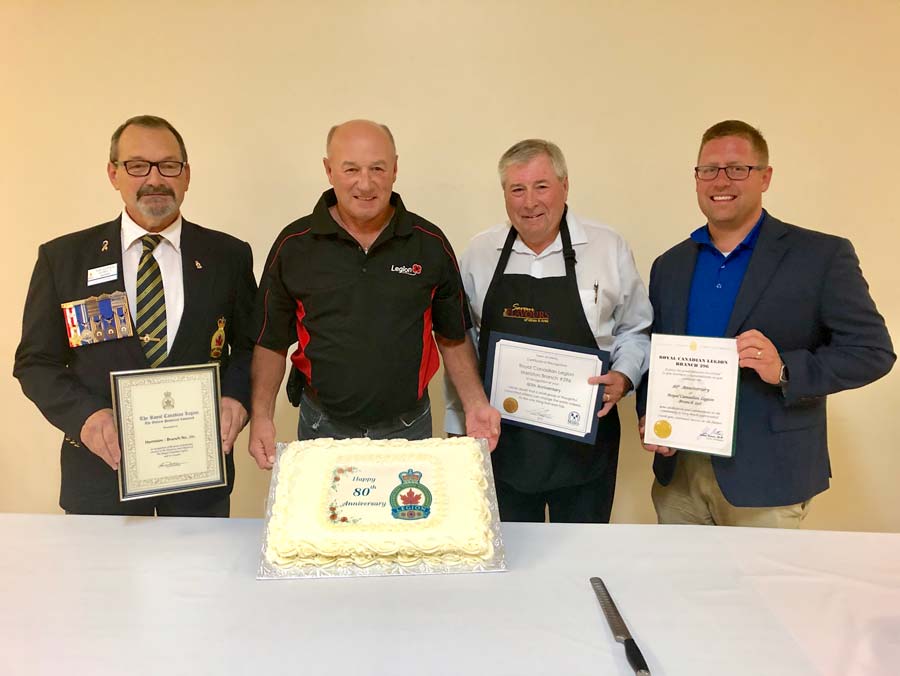 Harriston Legion celebrates
