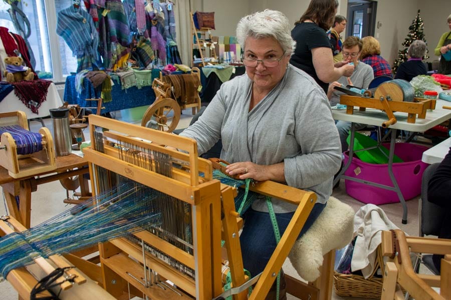Museum hosted the Guelph Guild of Handweavers and Spinners’ annual show and sale