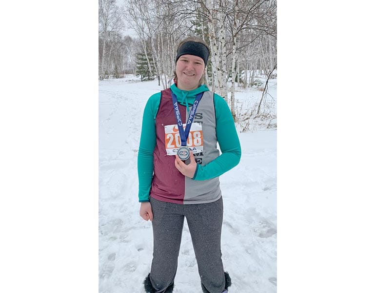 Fergus student wins silver in cross country