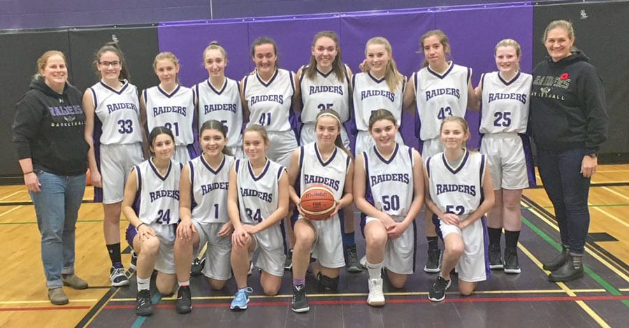 Erin's junior Raiders competed at CWOSSA