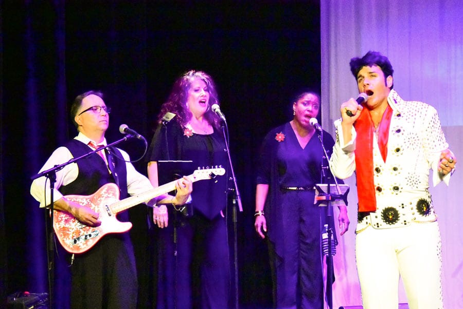 Blue Christmas brought the music of Elvis to Fergus