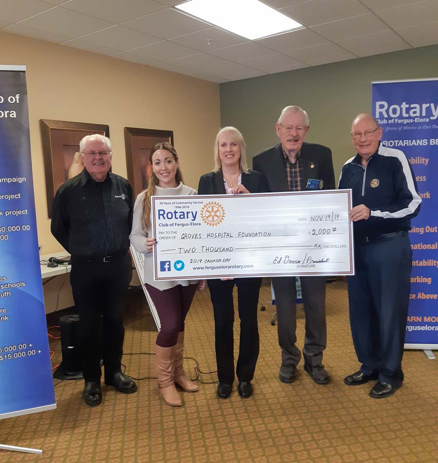 Canada Day event proceeds support Groves Hospital Foundation