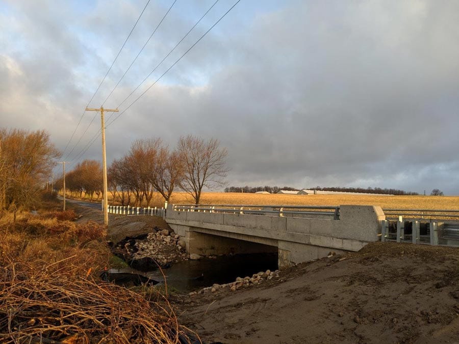 4th Line bridge in Centre Wellington re-opened