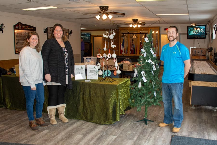 Hospice holiday tree fundraiser
