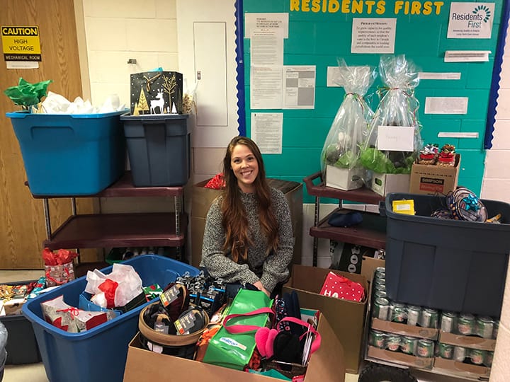 Local woman's efforts made Christmas special for Fergus Caressant Care residents