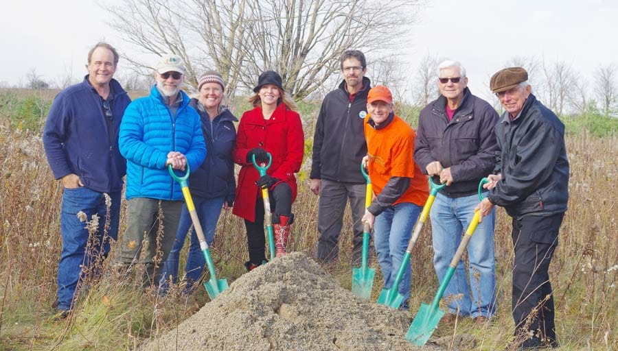 Ground broken for new Guelph Lake Rotary Trail