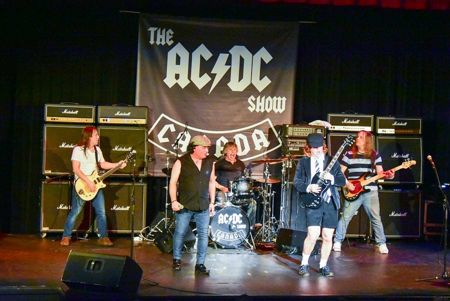 AC/DC cover band perform to sold out crowds in Fergus