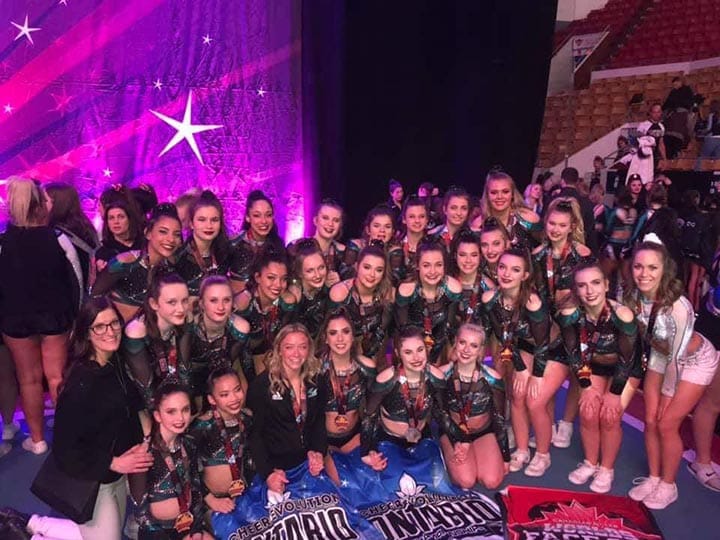 Cheerleaders earn trip to global competition