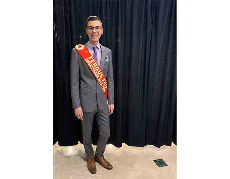 Fergus Ambassador attends OAAS convention