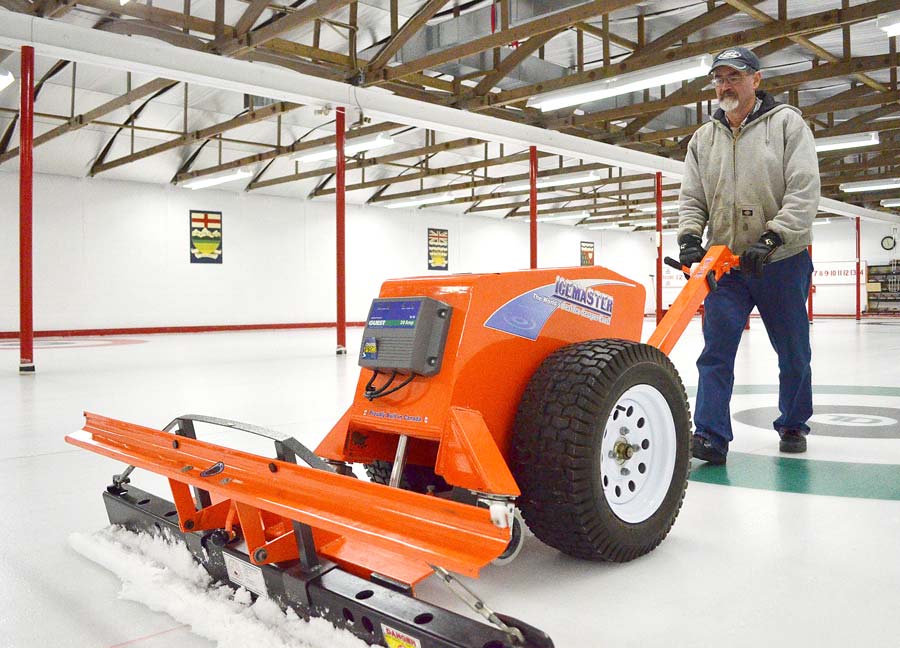 Ice artist Don Wilkin pursues  the ideal sheet for curling