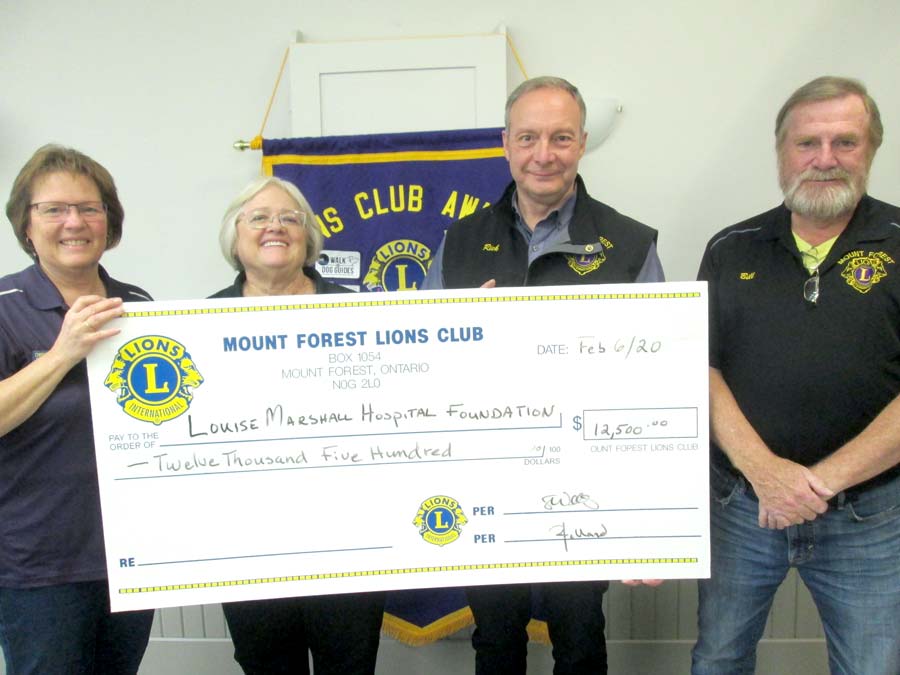 Lions contribution totals $100,000