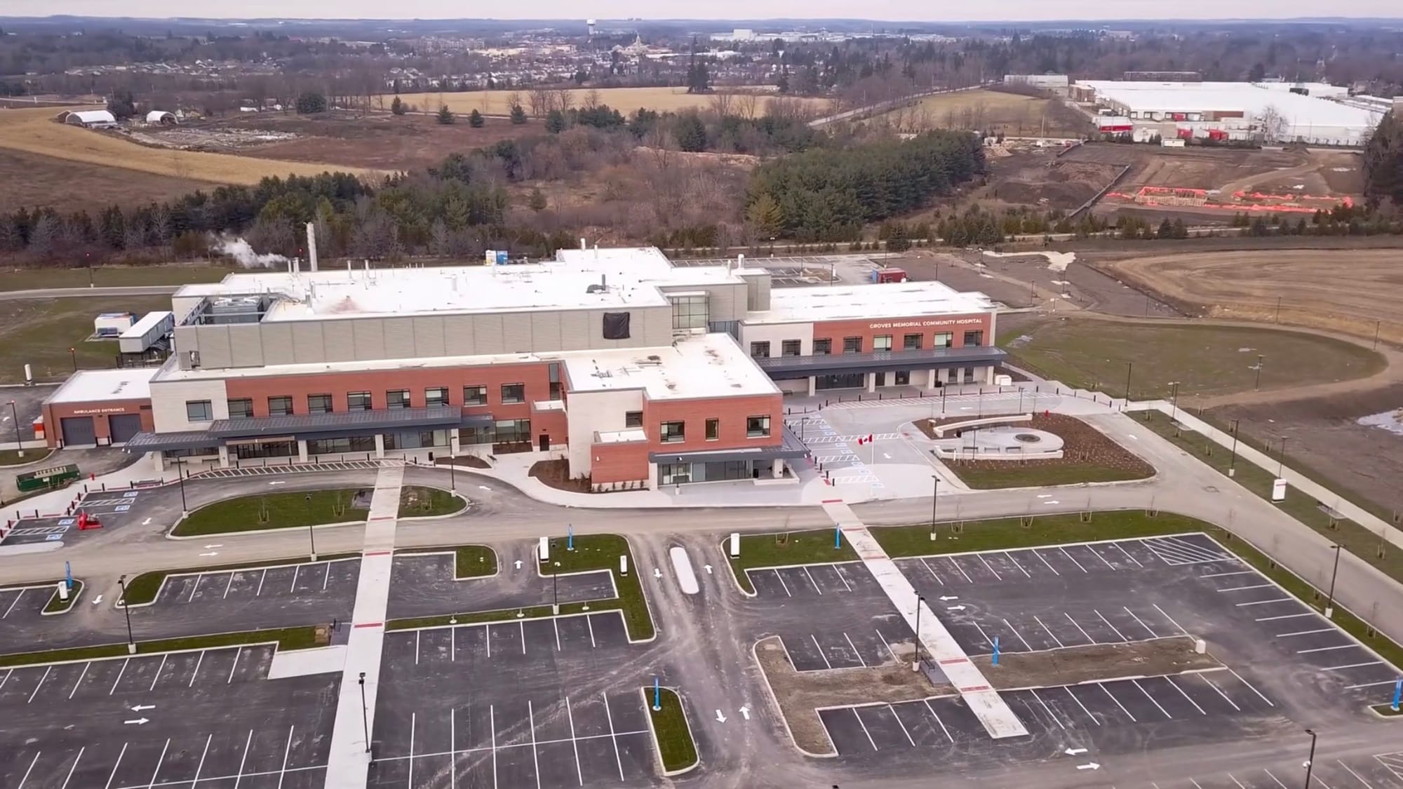 Groves hospital 'substantially complete', will open in late spring or early summer