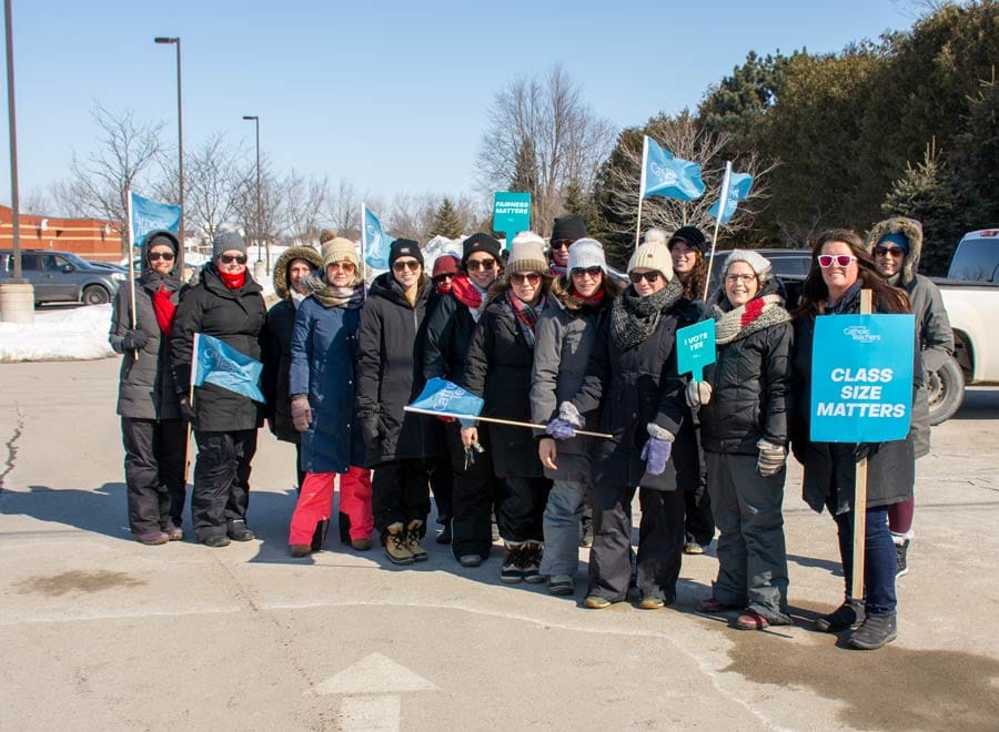 Catholic school teachers to hold province-wide strike on March 5