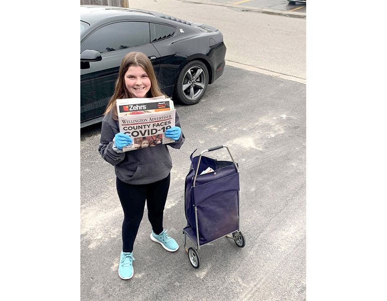 Delivering the news with safety top priority