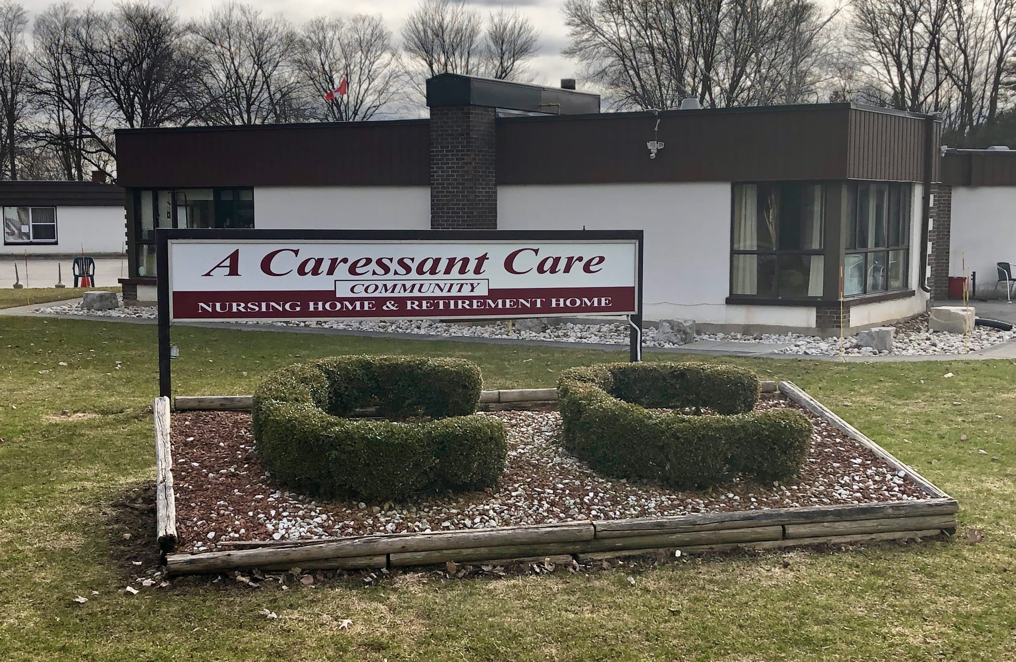 Caressant Care directs all staff to wear surgical masks on the job