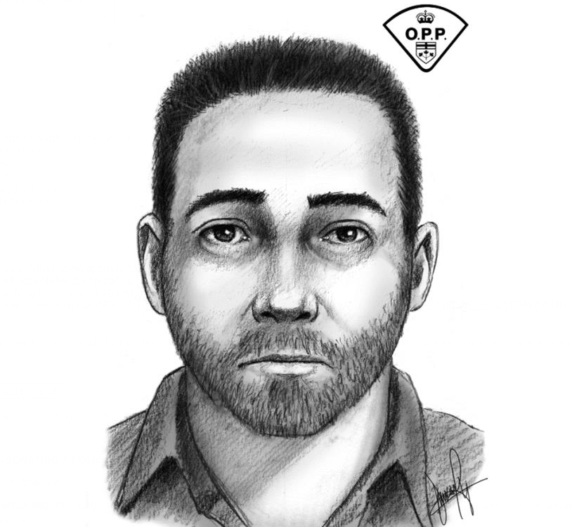 OPP releases sketch of man wanted for impersonating police officer