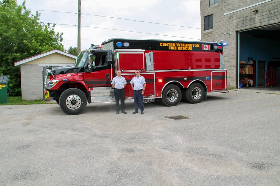 Centre Wellington Fire Rescue adds new tanker to the fleet