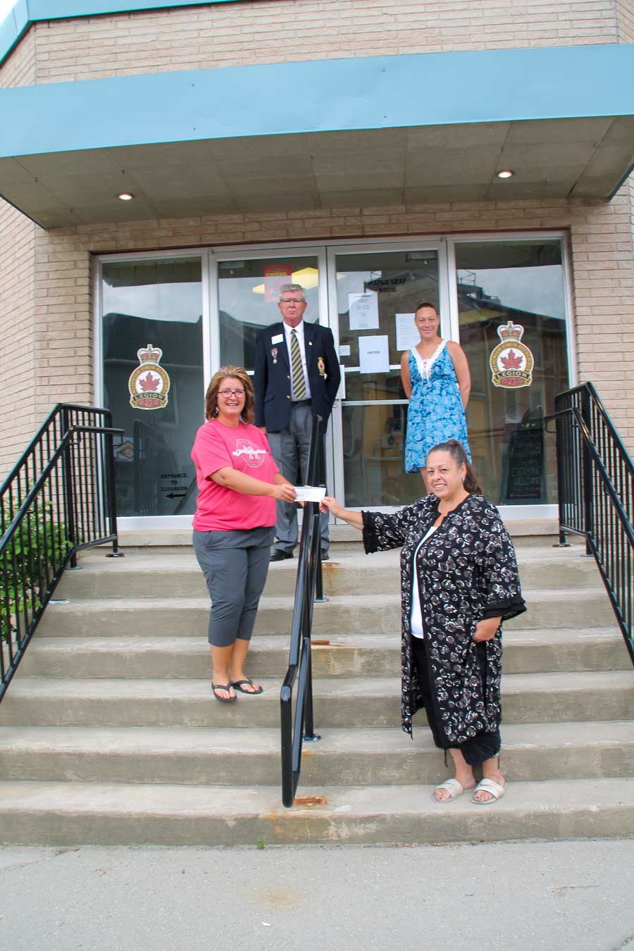 Elora Legion bottle drive supports Get In Touch For Hutch