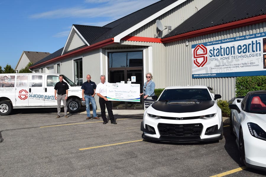 Business transforms client appreciation day into fundraiser