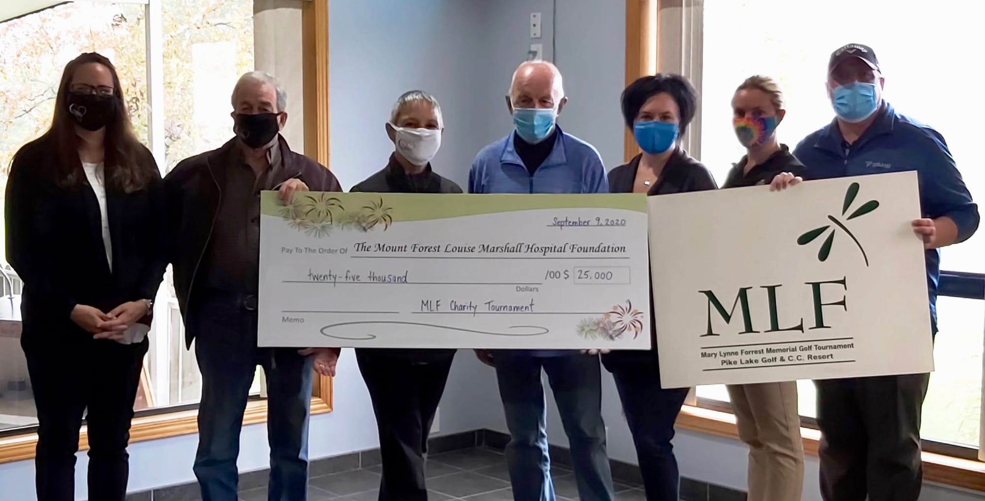 Mary Lynne Forrest Memorial Golf Tournament donates $25,000 to hospital