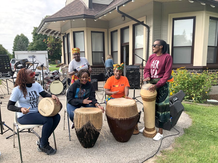 Makama Films and Tailored Productions hosted Harriston's Music in the Park