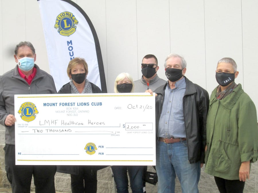 Lions provide assist to local hospital