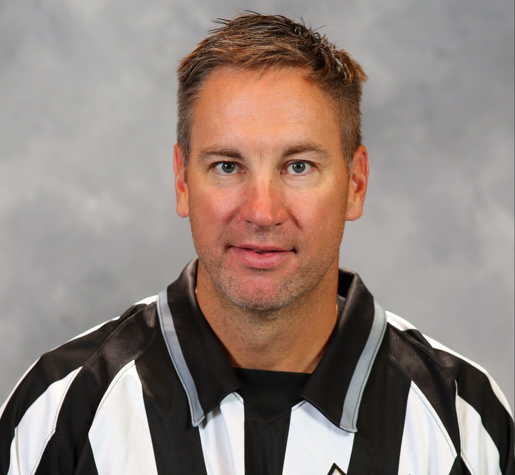 Scott Cherrey returns home after officiating NHL playoffs