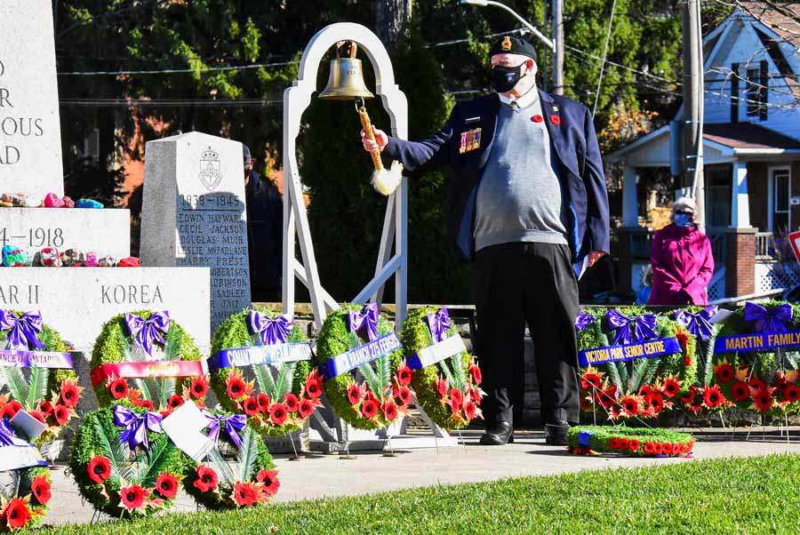 Fergus Remembrance Day ceremony took place on Nov. 11