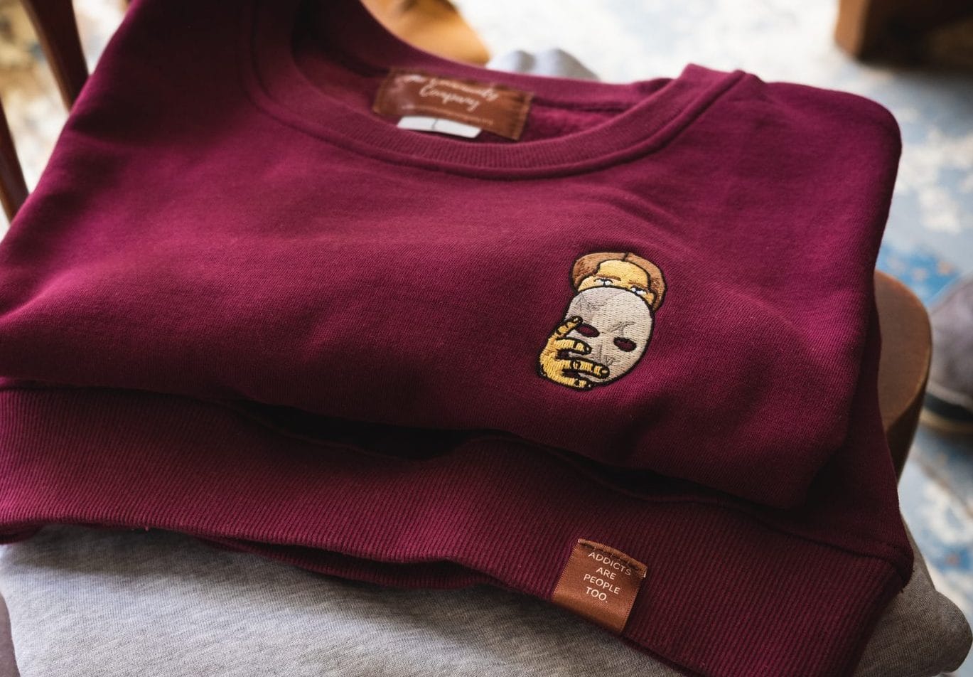 'Addicts are people too': teens create logo for Portage Ontario sweater fundraiser