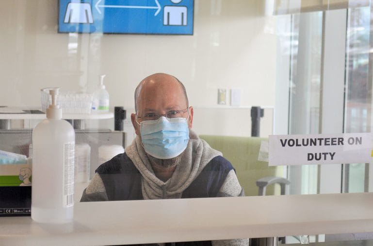 Volunteers returning to Groves hospital after long COVID-19 layoff