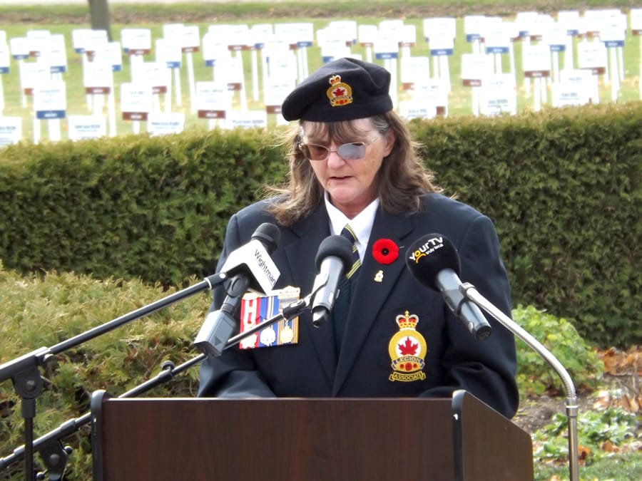 Legion branches across the county took part in county's Remembrance service