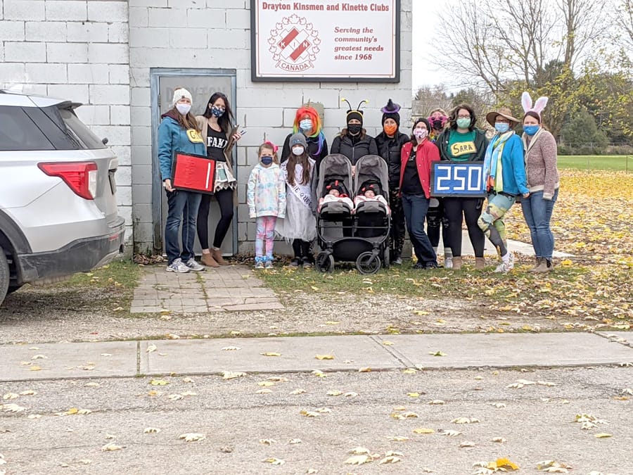 Kinettes run Reverse Halloween in Mapleton