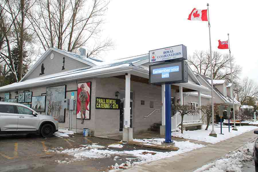 Mount Forest  Legion closed until Dec. 1