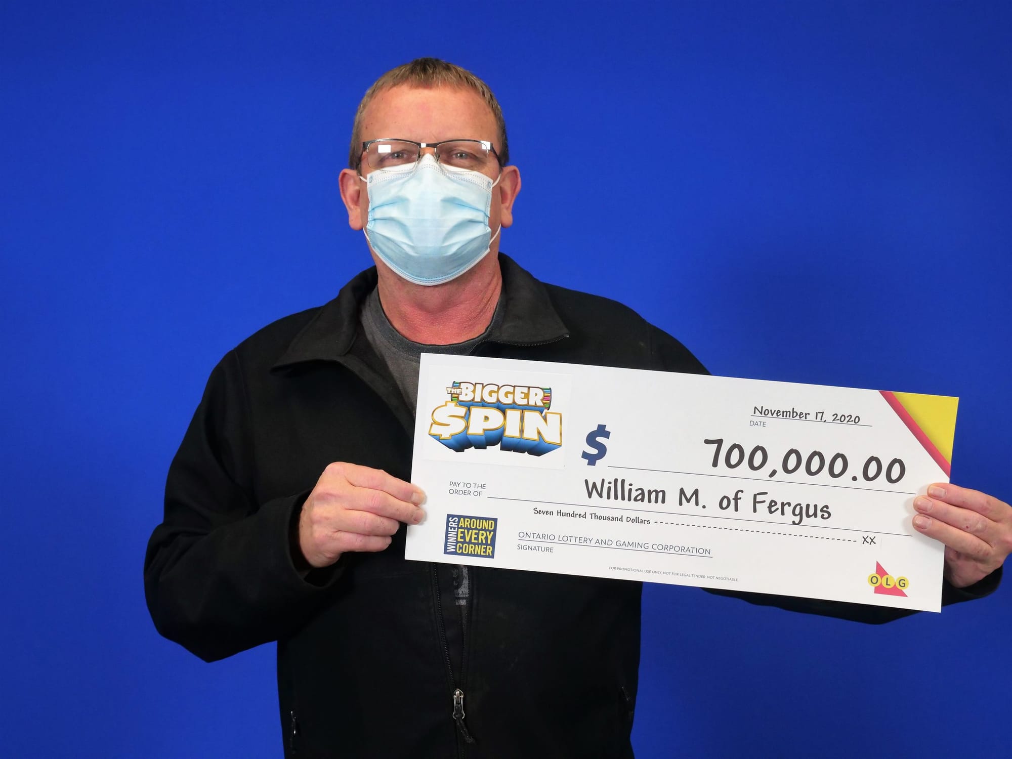 Fergus resident wins $700,000 with Bigger Spin Instant game