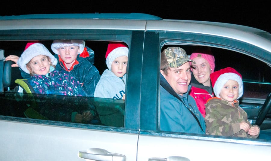 Santa cruises through Drayton