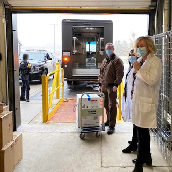 WDGPH has received its first shipment of COVID-19 vaccines