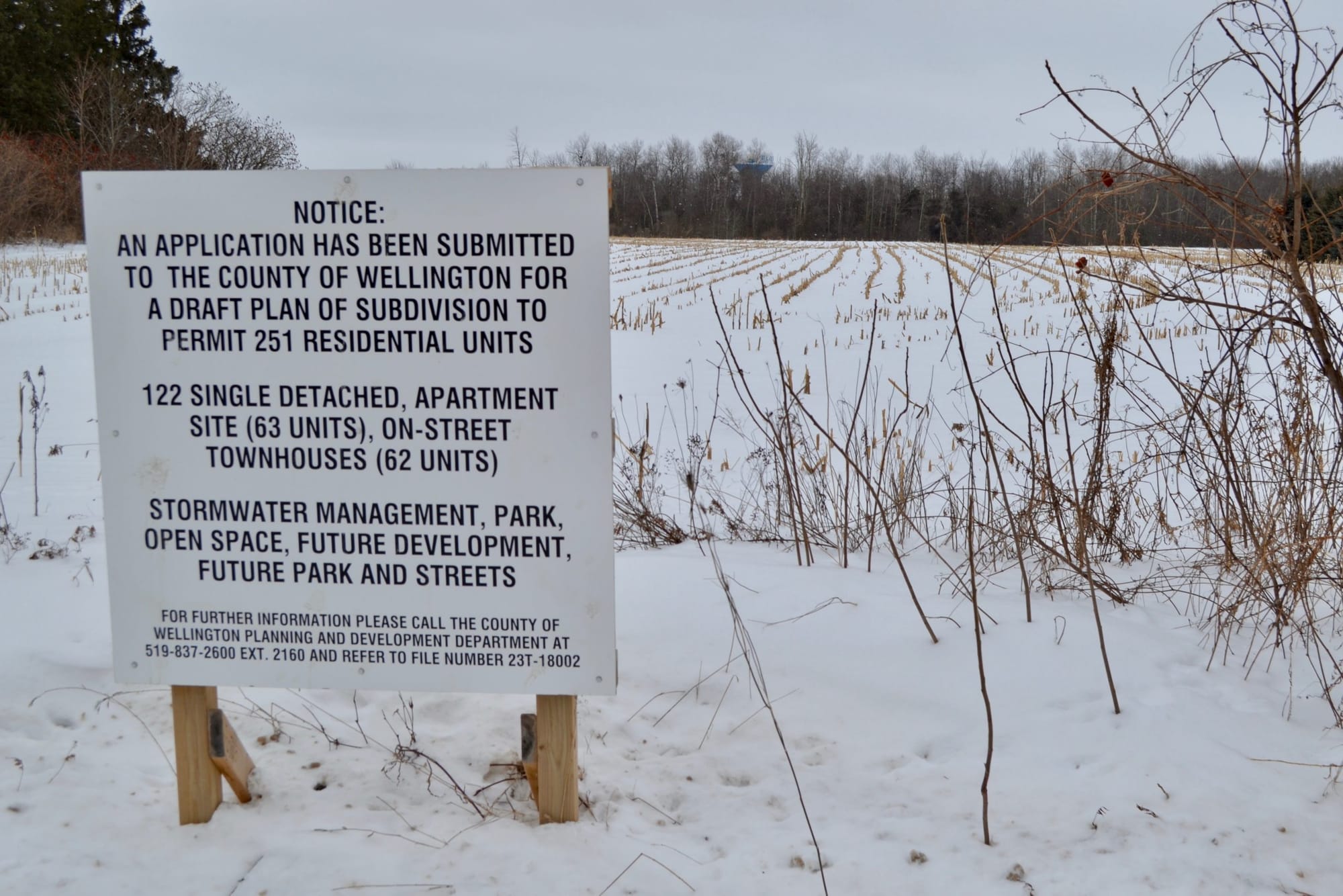 Proposal for new subdivision on Gerrie Road returns to council