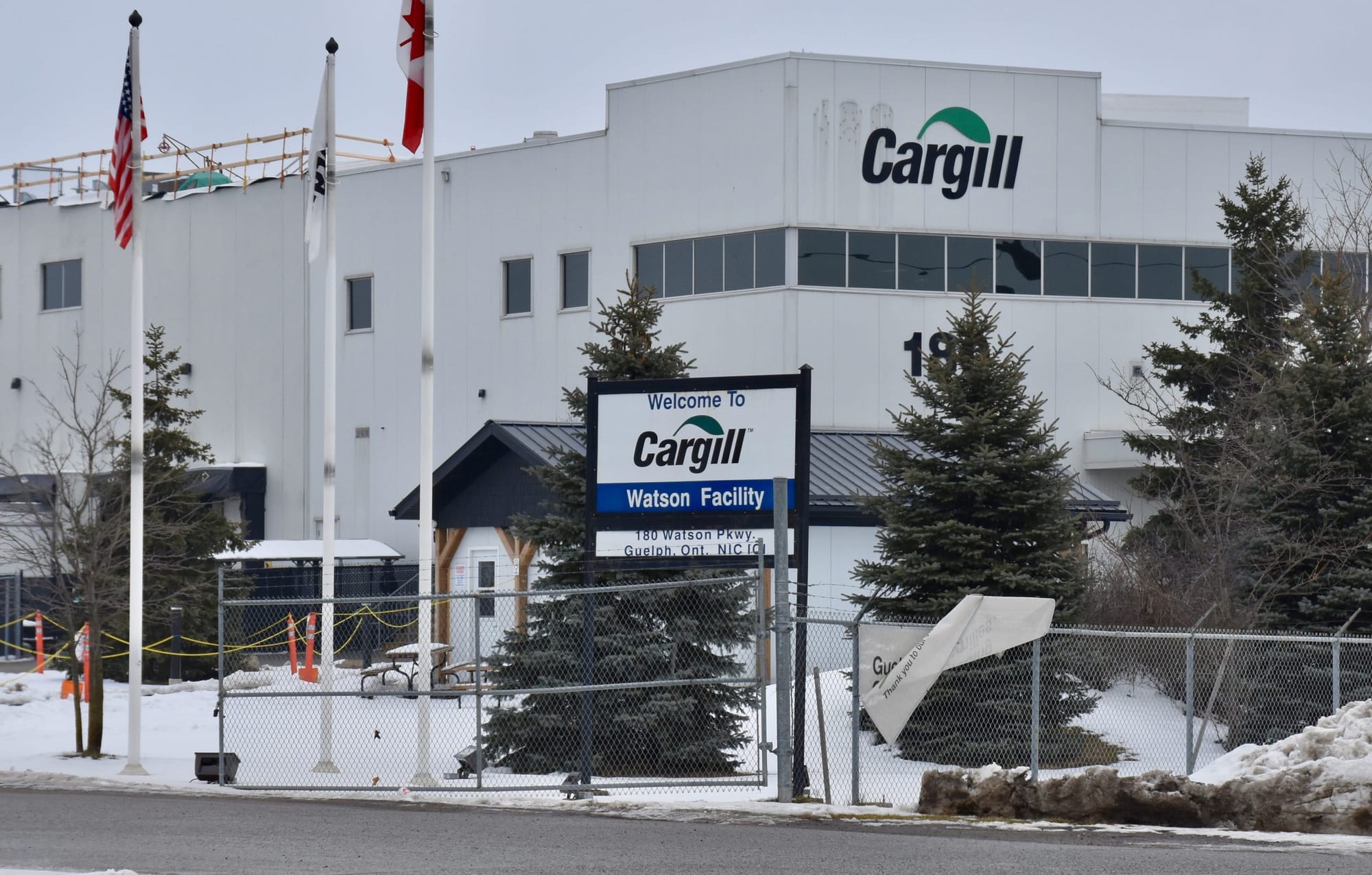 Twenty-four active COVID-19 cases at Cargill’s Watson Parkway plant in Guelph